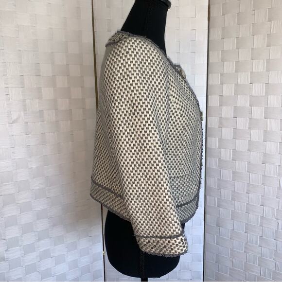 Juicy Couture Blazer Jacket Tweed with button snaps Clueless Women’s Size Small - Picture 10 of 13